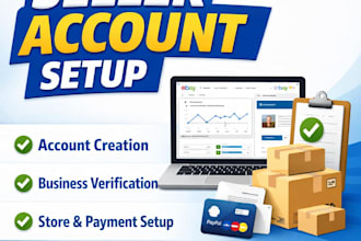 create and set up a professional ebay seller account