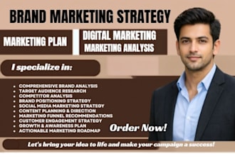 do brand marketing strategy,  social media strategy, brand marketing plan