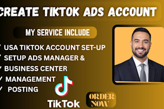 create a USA tik tok ads account USA tik tok account