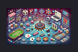 develop chess game smart ai bot, poker ai bot, clubgg bots, igaming website bot