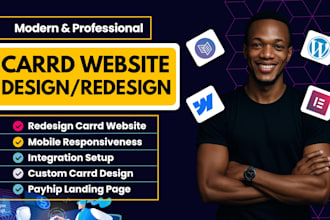 design carrd website, carrd landing page, redesign carrd co