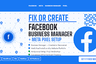 fix create fresh facebook business manager fix fb meta pixel