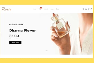 design perfume shopify store fragrance store perfume website fragrance website