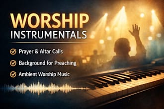 create a worship instrumental setlist
