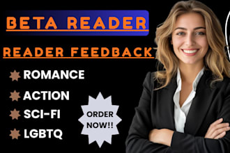 provide professional beta reading and detailed manuscript feedback report