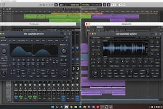 develop custom vst3 au plugin fl studio ableton with juce for  windows and mac