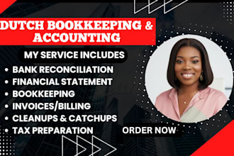 do dutch quickbooks bookkeeping and accounting, tax return, excel or xero setup