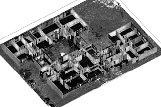 point cloud data model,3d bim model,architecture project,hand sketch to 3d model