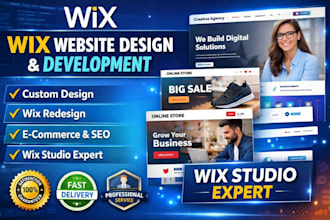wix website design website development wix website redesign wix studio expert