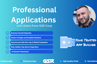 build a custom web and mobile application