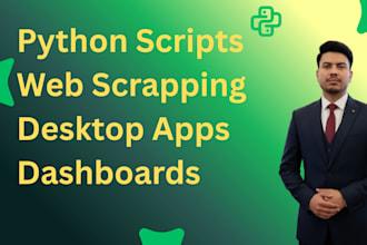 make custom python scripts and websites with python