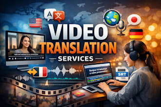 professionally translate and subtitle your video