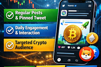 do crypto promotion and meme promotion on twitter and telegram