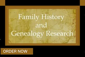 do professional genealogy and family history research