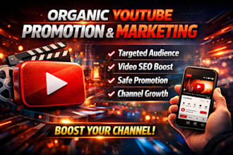 shoutout channel to 1m usa, link share, organic youtube promotion, yt marketing