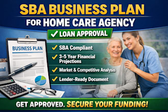 write sba business plan for home care agency loan approval