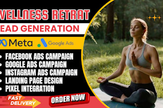 wellness retreat leads yoga retreat leads wellness retreat marketing facebook ad