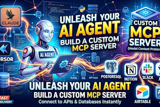 build a custom mcp server to connect your ai