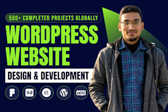 design or redesign a modern wordpress website with ecommerce