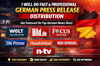 do fast and professional german press release distribution