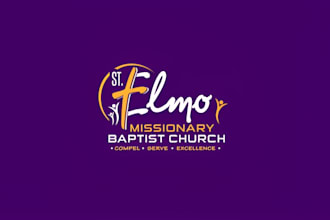 make church religious christian ministry and faith based logo design