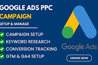 do google ads setup and ppc campaign as expert ads manager
