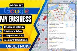 do gmb profile setup, gmb optimization local seo gmb listing google map citation