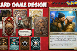 design card game, fantasy deck, oracle, mtg, edh, yougioh, tarot, pokemon frame