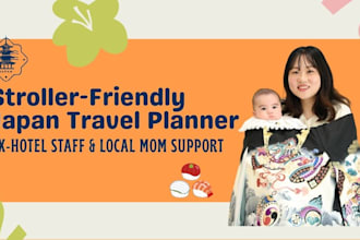 be your japanese mom assistant for baby friendly travel planning