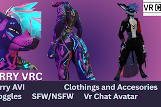 do furry avatar vrchat avatar vrc avatar furry nsfw avatar furry vrchat vtuber