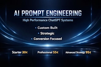 create custom ai prompt for chat