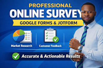 design professional online surveys using google forms or jotform