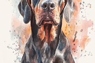 paint stunning pet portrait