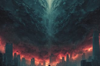 draw fantasy, sci fi, horror and dystopian book cover art