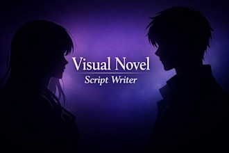write visual novel script, branching dialogue,interactive game story game script
