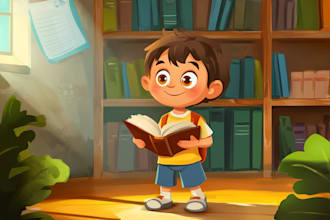 create custom children book illustrations