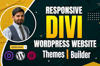 build a professional divi wordpress website with divi theme