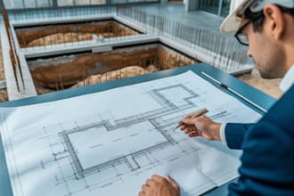 design professional foundation plan for residential and commercial projects