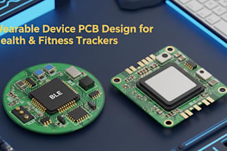develop wearable device pcb for health and fitness trackers
