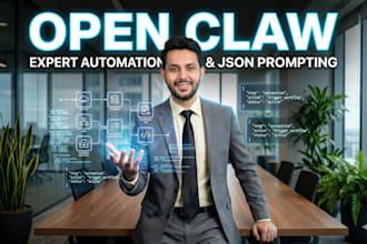build expert open claw automation workflows and open claw json prompting