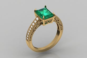 design custom 3d jewelry cad models for 3d printing
