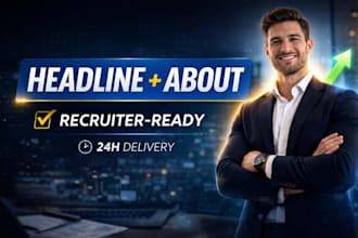 rewrite your linkedin headline and about section