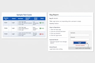 test your website manual testing