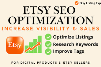 optimize your etsy listing SEO to increase visibility and sales
