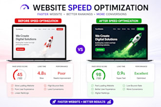 optimize wordpress speed and improve page speed insights score