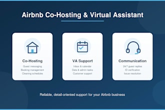 be your virtual assistant, cohost airbnb