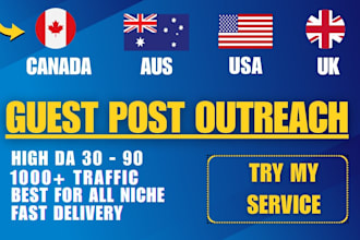 provide niche relevant guest post for uk usa canada australia