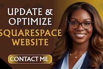 edit squarespace website update squarespace website revamp squarespace redesign