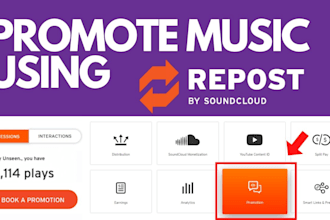 create email marketing campaign to promote soundcloud music promotion