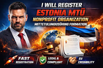 register estonia mtÜ nonprofit organization mittetulundusühing formation